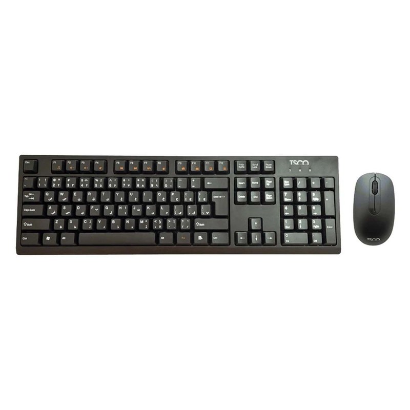 کیبورد و موس بی سیم تسکو مدل TKM 7019W - TSCO TKM 7019W Wireless keyboard and Mouse