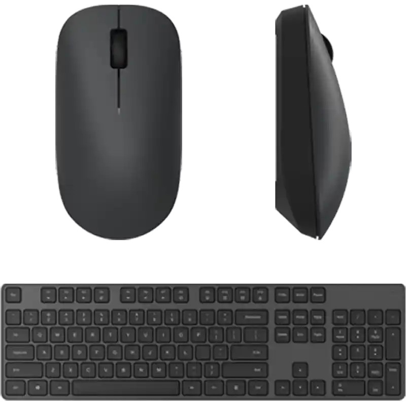 ست کیبورد و ماوس بی‌سیم شیائومی مدل Xiaomi Wireless Keyboard and Mouse Combo 3 WXJS03YM گلوبال