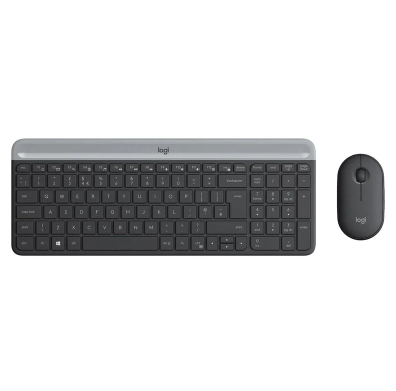 کیبورد و موس بی سیم لاجیتک MK470 GRAPHITE Logitech MK470 Graphite Wireless Mouse and Keyboard