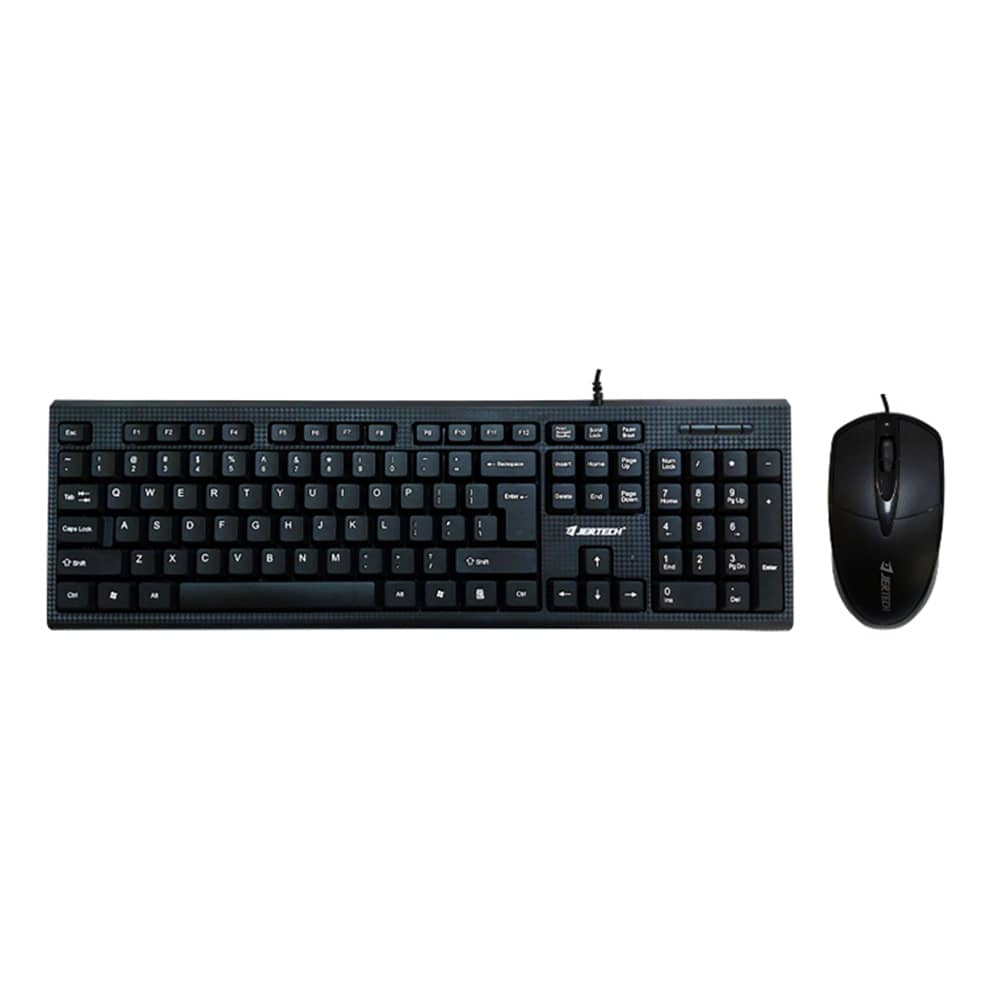 کیبورد و موس سیم دار Jertech KM160