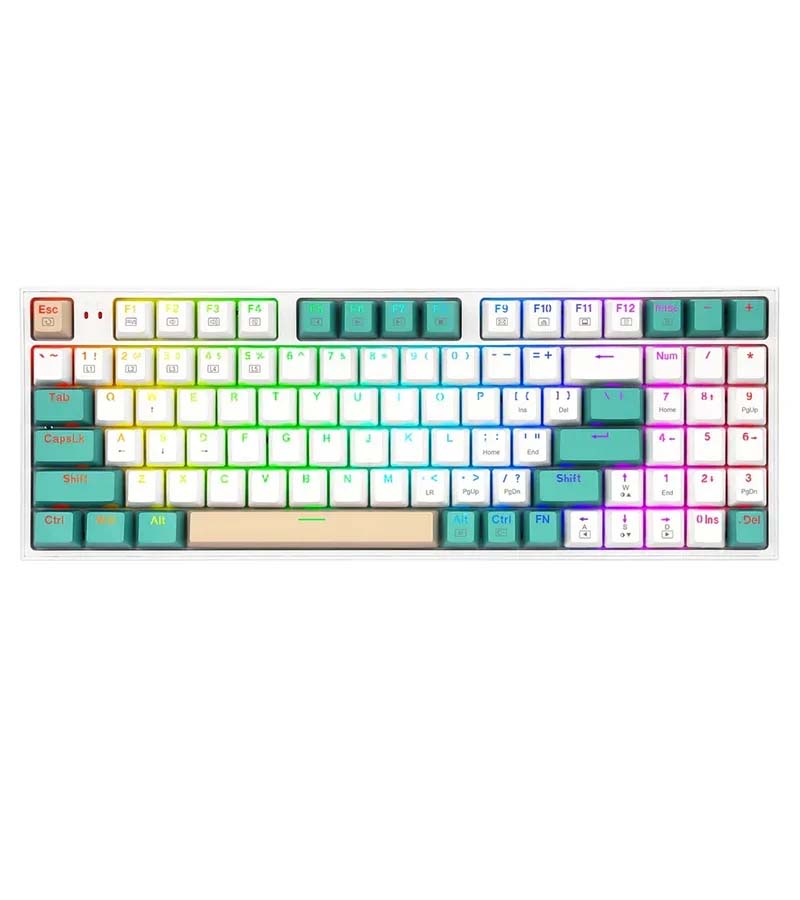 کیبورد Redragon Veigar K643 WGC RGB PRO