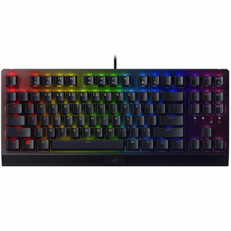 کیبورد Razer Blackwidow V3 TKL Yellow SW
