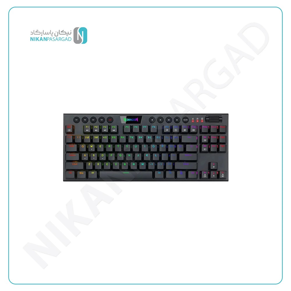 کیبورد گیمینگ ردراگون Horus TKL K622 RGB REDRAGON K622 HORUS TKL RGB MECHANICAL GAMING KEYBOARD
