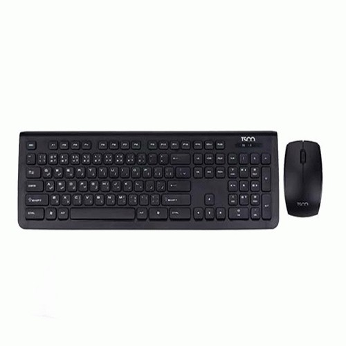 کیبورد و ماوس بی سیم تسکو TKM 7018 - TSCO TKM 7018 Wireless Keyboard and Mouse