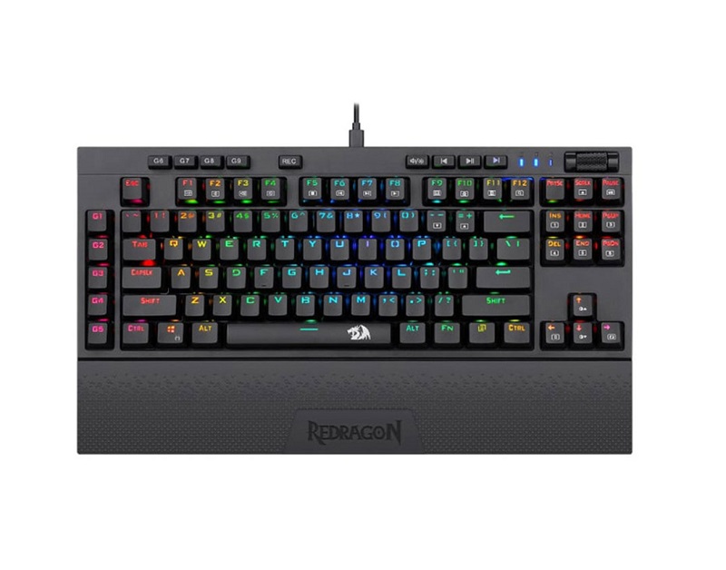 کیبورد ردراگون K596 PRO VISHNU PRO WIRELESS TKL - WRIST REST REDRAGON KEYBOARD K596 PRO VISHNU PRO WIRELESS