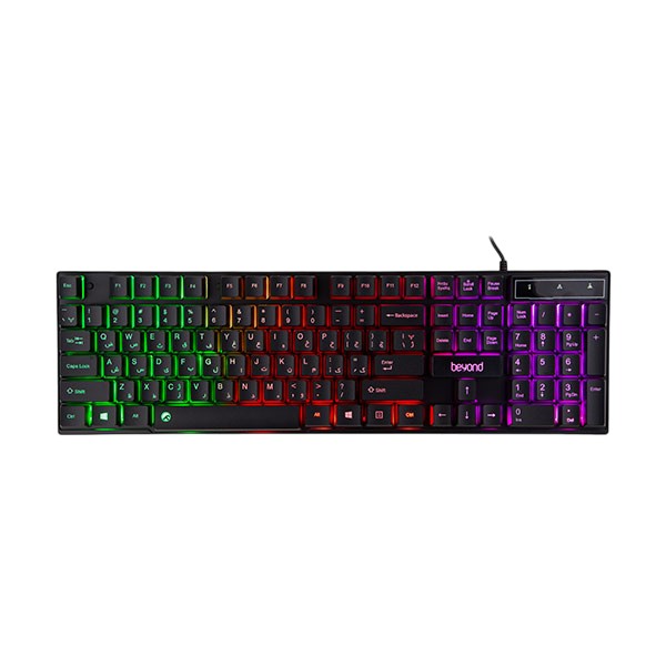 کیبورد سیمی بیاند مدل Beyond BK-7120 RGB