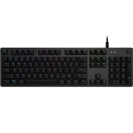 کیبورد لاجیتک LOGITECH G512 CARBON GX BLUE KEYBOARD LOGITECH G512 CARBON WIRED