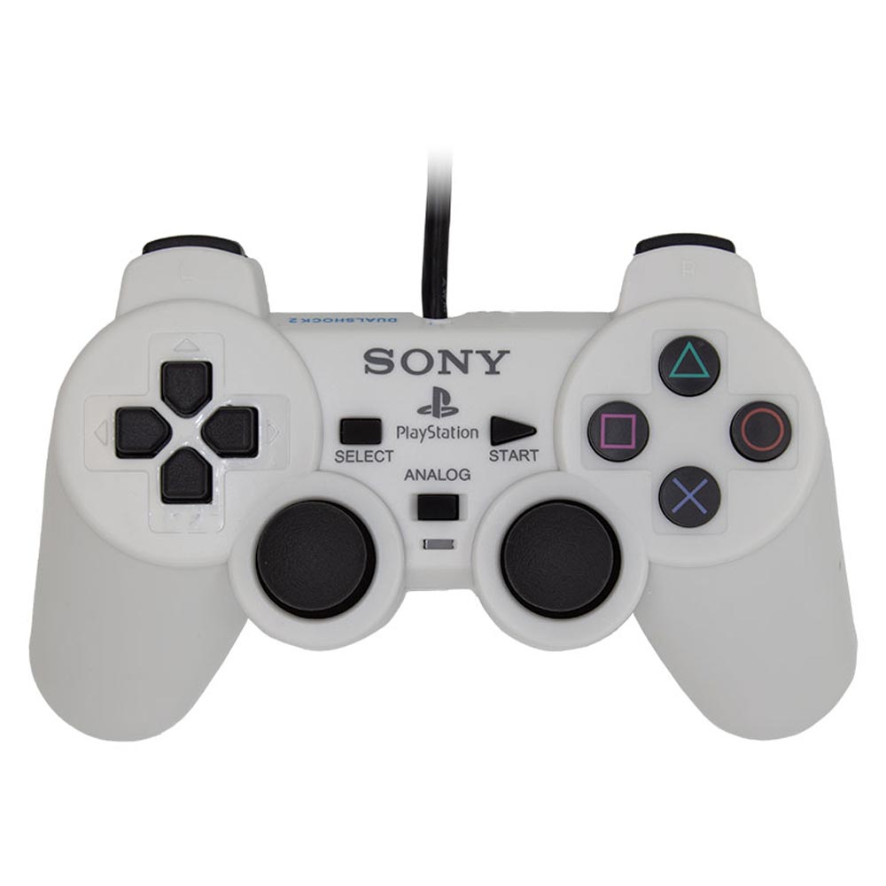 دسته بازی PS2 سیمدار سفید | PS2 Joystick Game wired