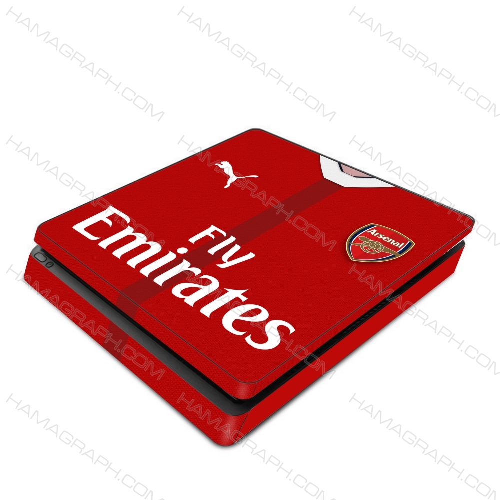 استیکر کنسول پلی استیشن 4 طرح arsenal kit