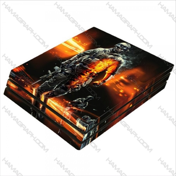 استیکر پلی استیشن 4 پرو battlefield 1
