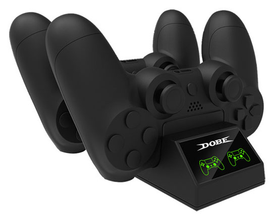 شارژر دوتایی دسته بازی پلی استیشن 4 - Dual Charging Dock Dualshock 4 Dobe