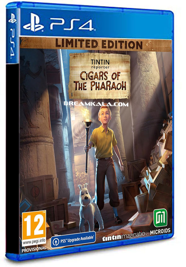 Tintin Reporter Cigars of the Pharaoh Limited Edition PS4