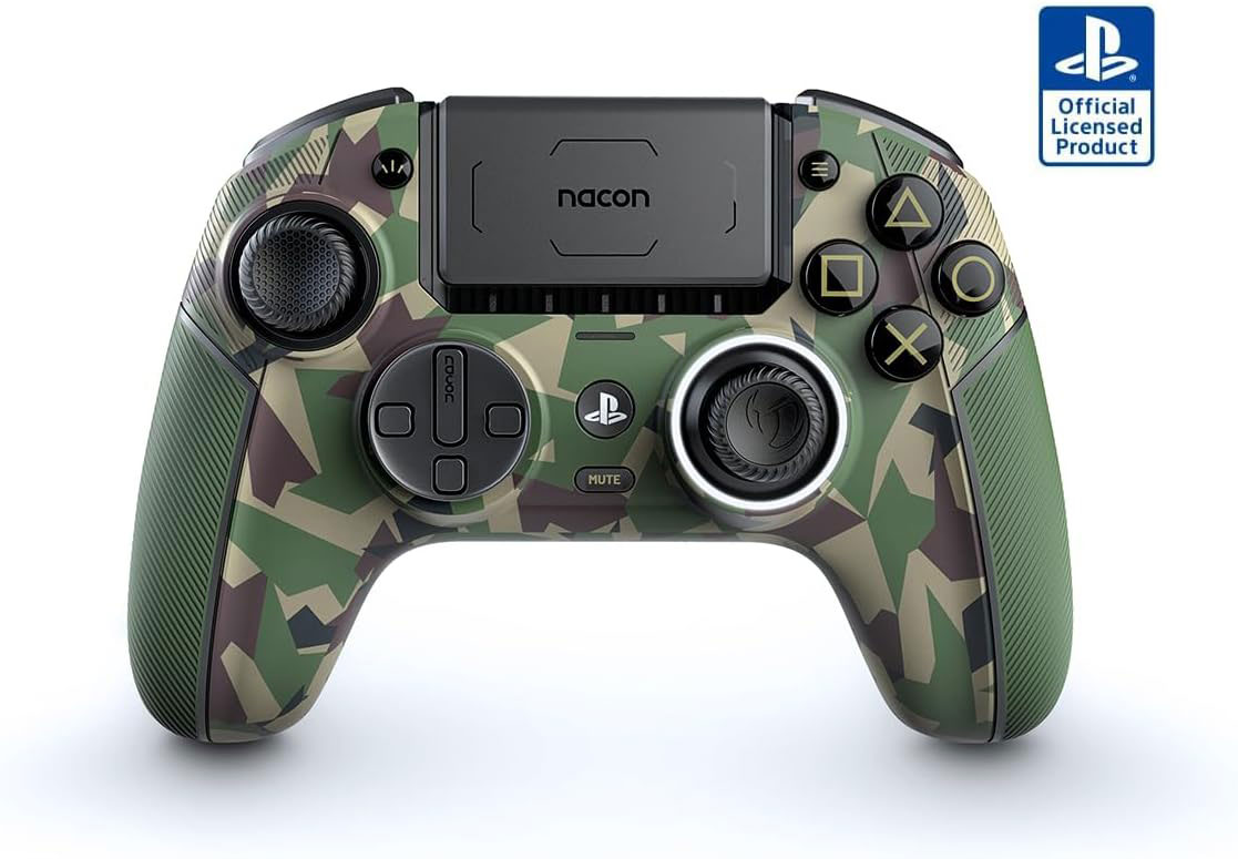 کنترلر حرفه ای پلی استیشن - NACON Revolution 5 Pro Green Camo
