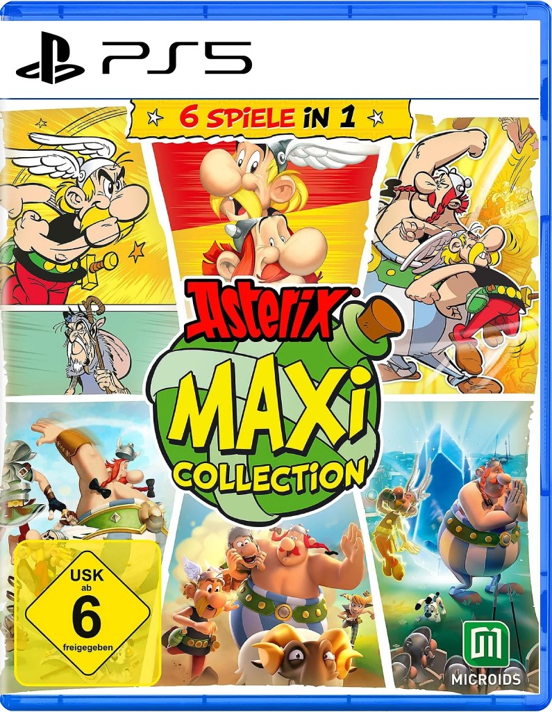 کالکشن بازی asterix maxi collection برای PS5