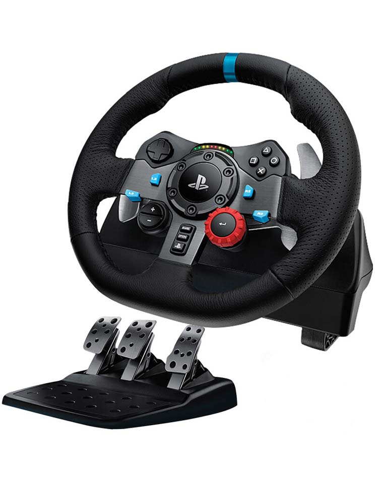 فرمان بازی Logitech G29 Racing Wheel and Pedals,PS3, PS4 , PS5