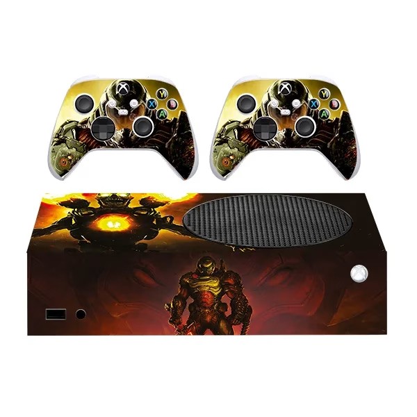اسکین Xbox series s طرح Doom 03