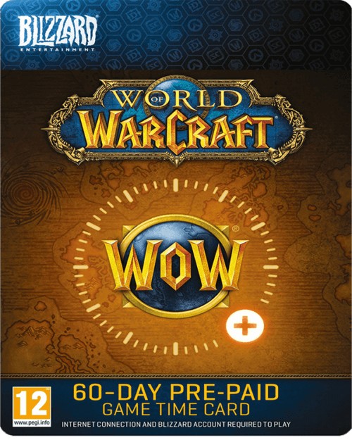 گیم تایم 60 روزه World of Warcraft ریجن اروپا