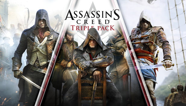 Assassin’s Creed Triple Pack: Black Flag, Unity, Syndicate (Xbox ONE / Xbox Series X|S)