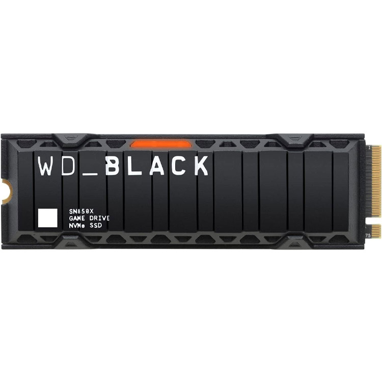 WD_BLACK SN850X NVMe SSD with Heatsink 2TB