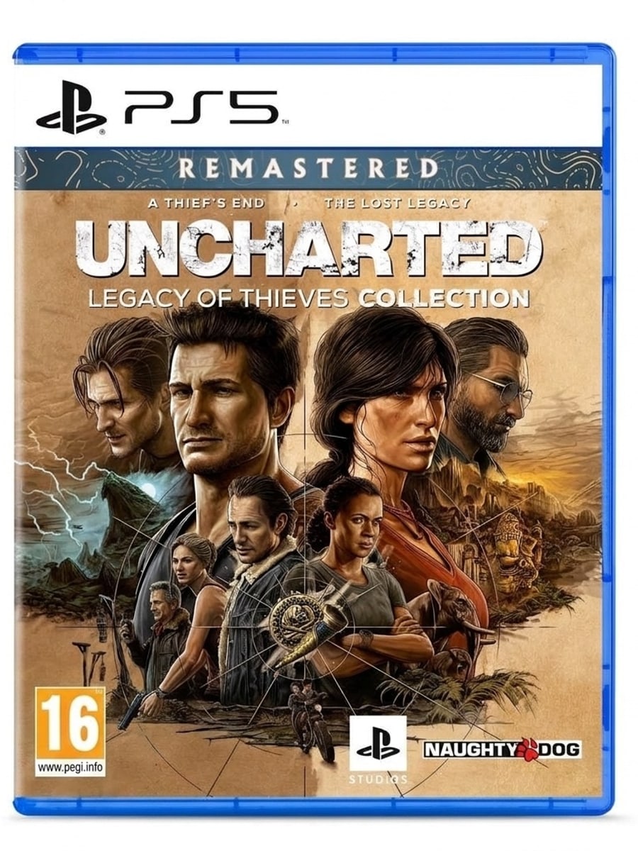 Uncharted: Legacy of Thieves Collection برای پلی استیشن ۵ نو و آکبند ریجن ۲ اروپا