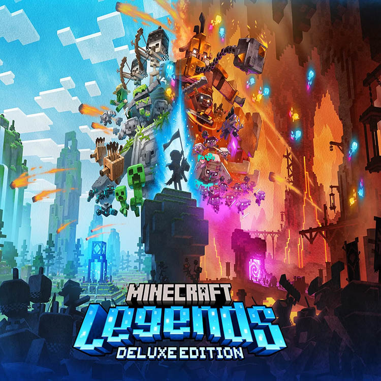 اکانت قانونی بازی Minecraft Legends Deluxe Edition