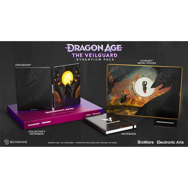 Steelbook و پک Vyrantium بازی Dragon Age: The Veilguard