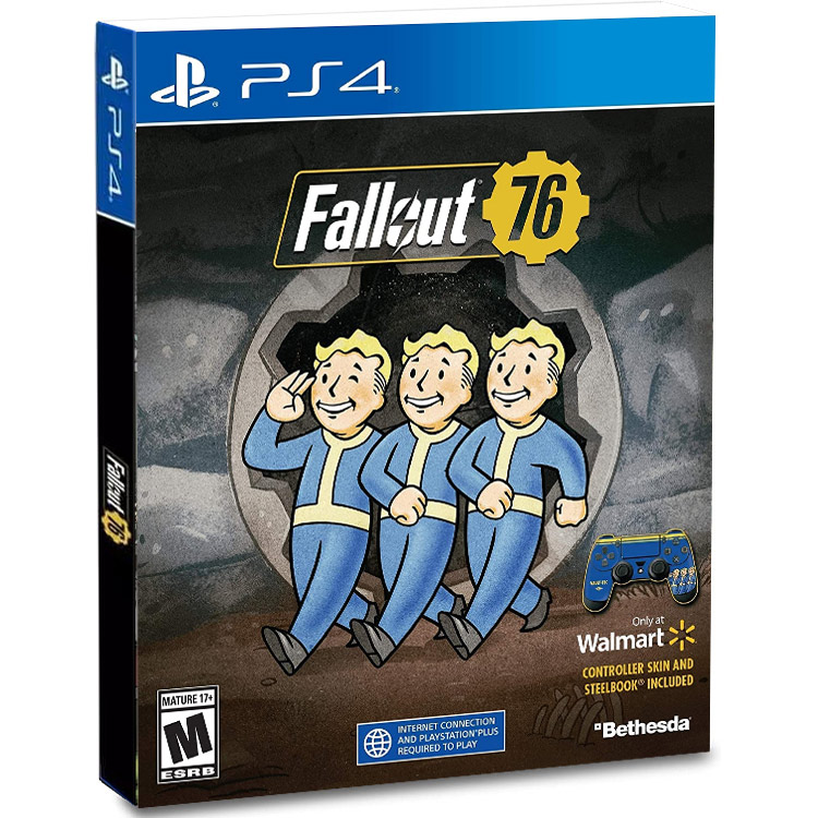Fallout 76 With Controller Skin and Steelbook – PS4