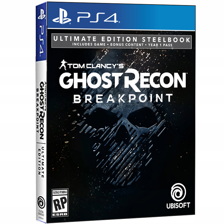 Tom Clancy’s Ghost Recon: Breakpoint Ultimate Edition Steelbook- PS4