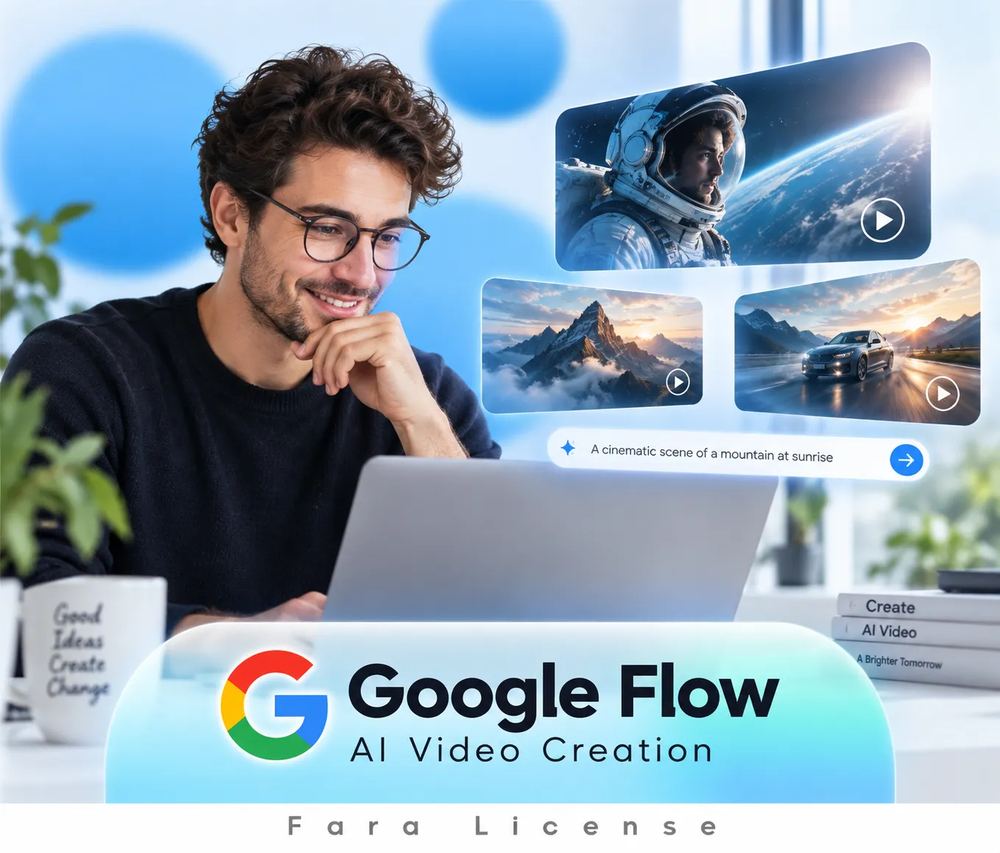 اکانت Google Flow (گوگل فلو)