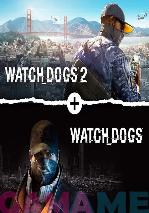 اکانت قانونی Watch Dogs 1 + Watch Dogs 2 Standard Editions Bundle