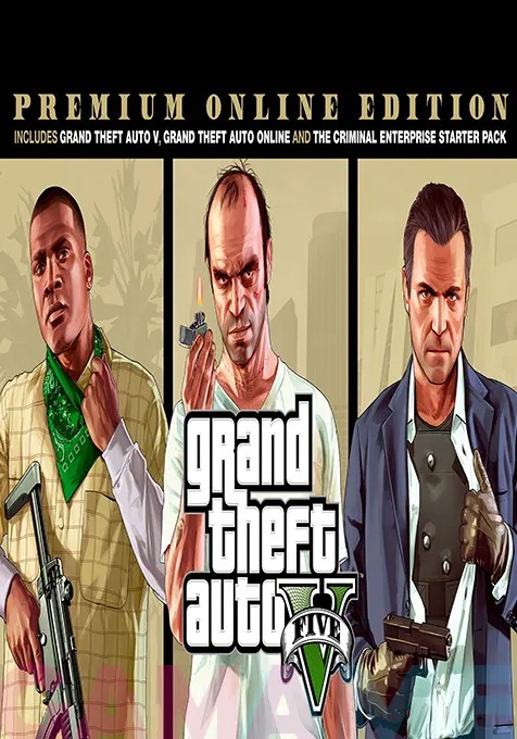 اکانت قانونی Grand Theft Auto V_ Premium Edition & Whale Shark Card Bundle