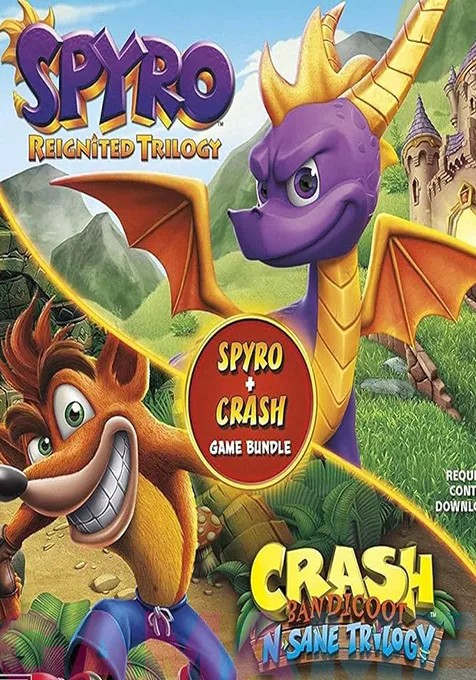 اکانت قانونی Crash™ + Spyro™ Triple Play Bundle