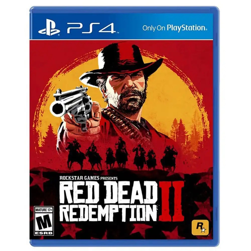 دیسک Red Dead Redemption II کنسول PS4 کارکرده