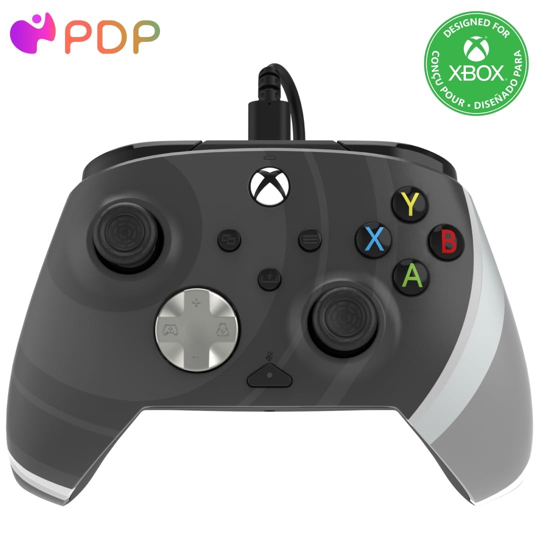 کنترلر دسته سیمی xbox one seies pc برند PDP Wired Controller for XBOX radial black