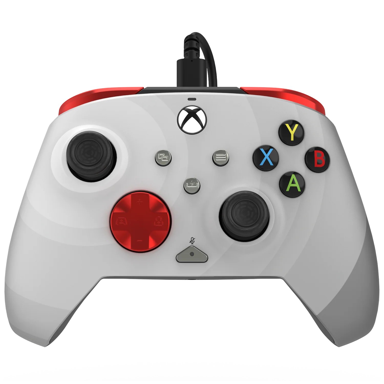 کنترلر دسته سیمی xbox one seies pc برند PDP Wired Controller for XBOX radial white