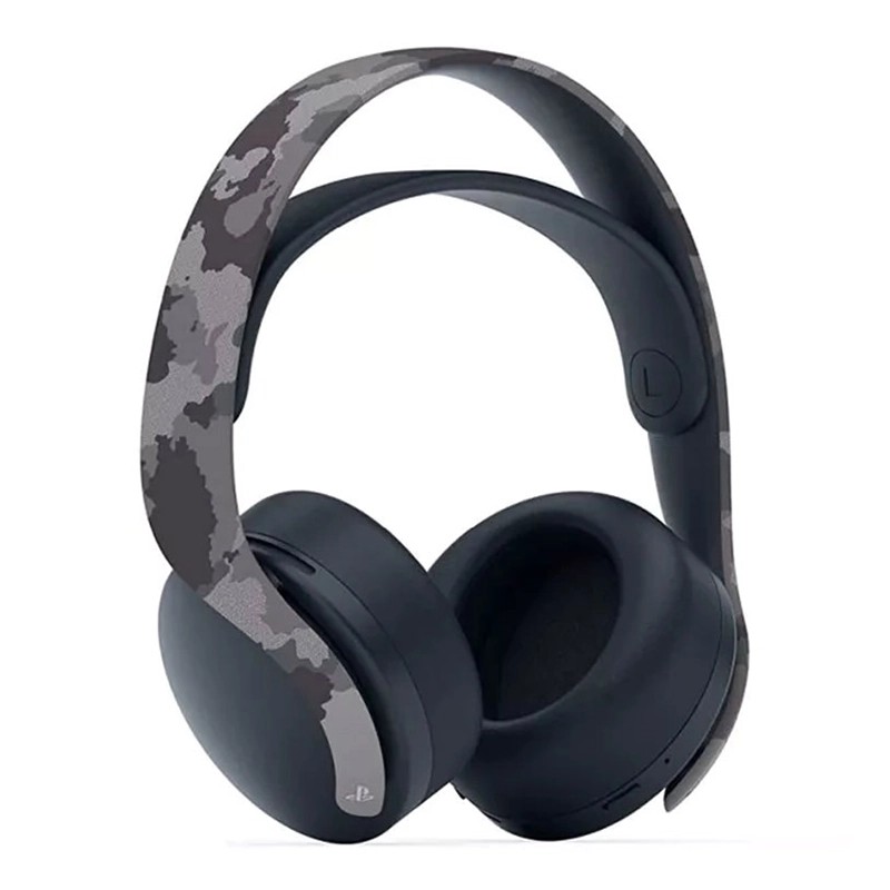 هدست Sony مدل Pulse 3D مناسب برای PS5 رنگ ارتشی خاکستری