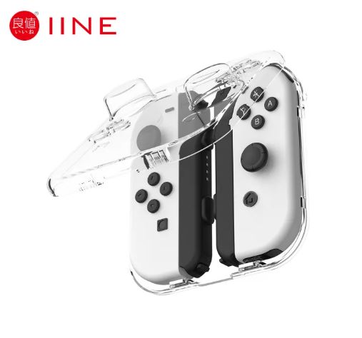 IINE Switch Joy-Con PC Case Visible Transparent Storage Box For Nintendo Switch Joy-Con