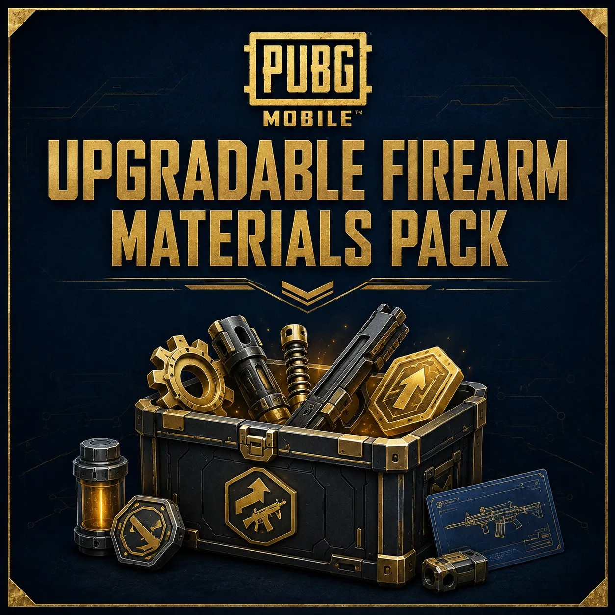 پک Upgradable Firearm Materials Pack
