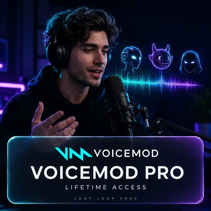 اشتراک Voicemod PRO لایف تایم