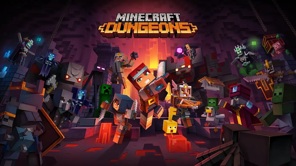 کد دیجیتالی بازی Minecraft Dungeons ایکس باکس