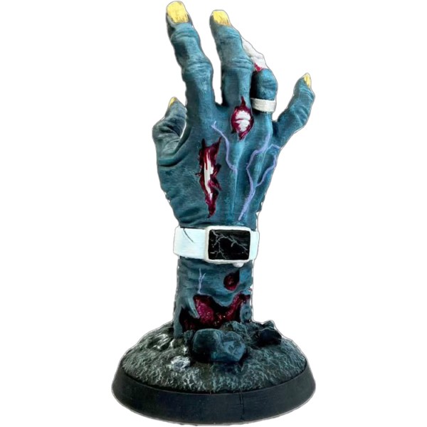 Controller Holder Zombie Hand Blue