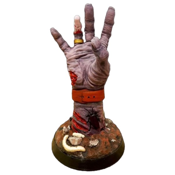 Controller Holder Zombie Hand Purple