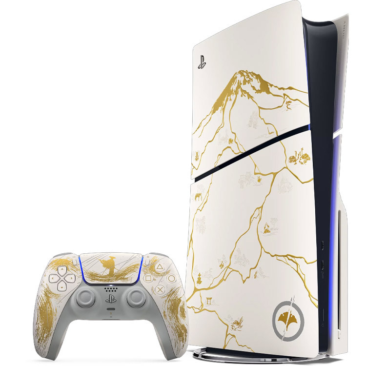 PlayStation 5 Slim – Ghost of Yotei Limited Edition – Gold
