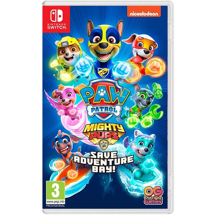 PAW Patrol Mighty Pups Save Adventure Bay! برای نینتندو سوییچ