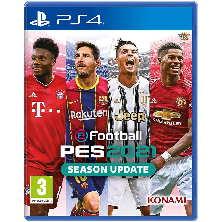 آپدیت PES 2021 برای PS4 کارکرده