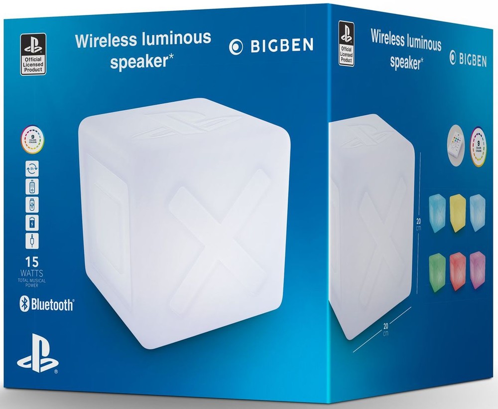Official Playstation Bluetooth USB Speaker with Light