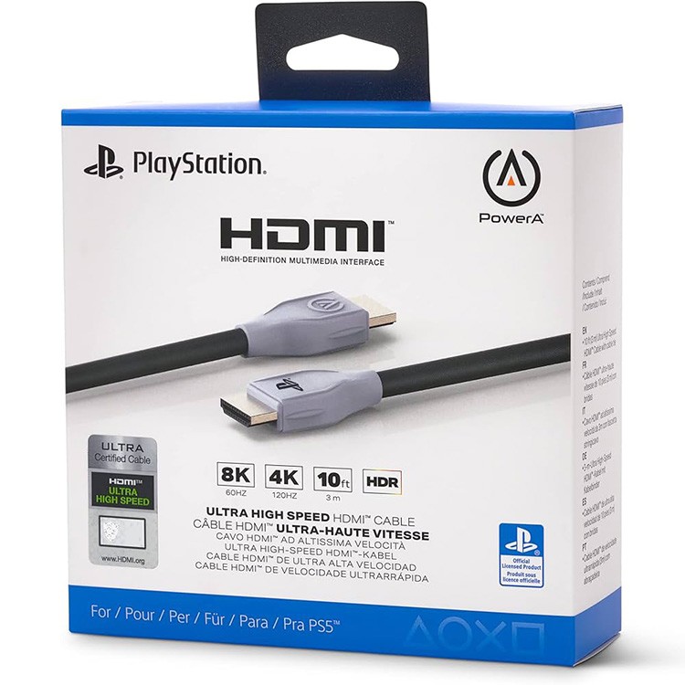 PowerA Ultra High Speed HDMI Cable for PlayStation