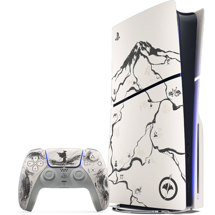 PlayStation 5 Slim – Ghost of Yotei Limited Edition – Black