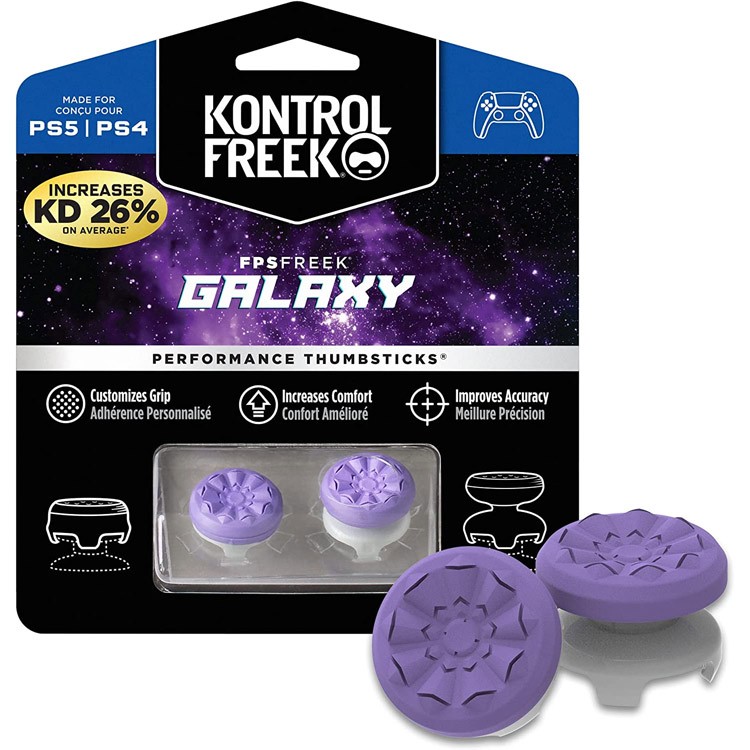KontrolFreek FPS Performance Thumbsticks – Galaxy Purple