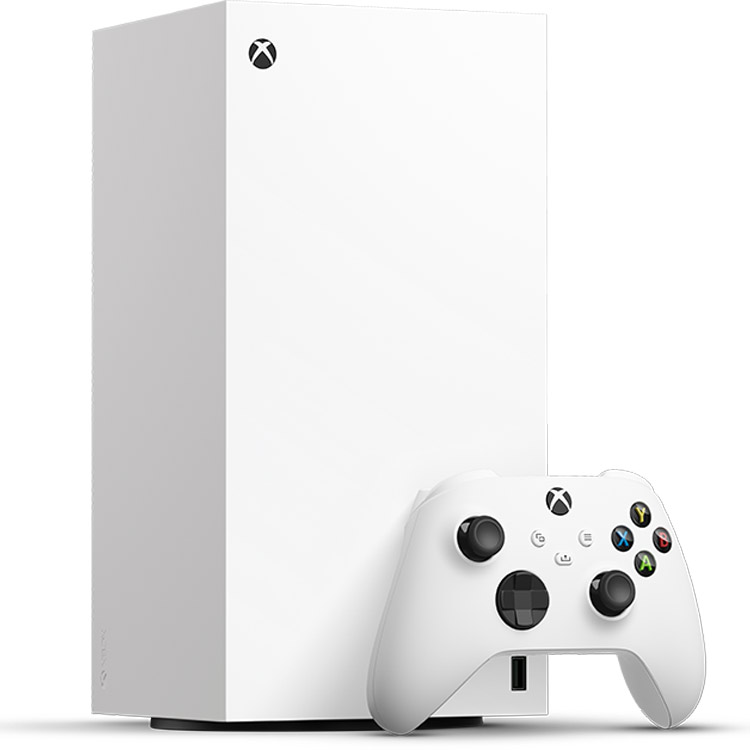 Xbox Series X All-Digital – 1TB – Robot White